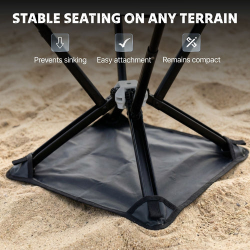 Ozzi Outdoor Lounger Ground Sheet — Anti-Sink Sand & Mud Mat