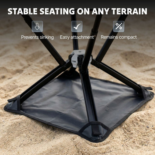 Ozzi Gear Chair Ground Sheet — Anti-Sink Sand & Mud Mat