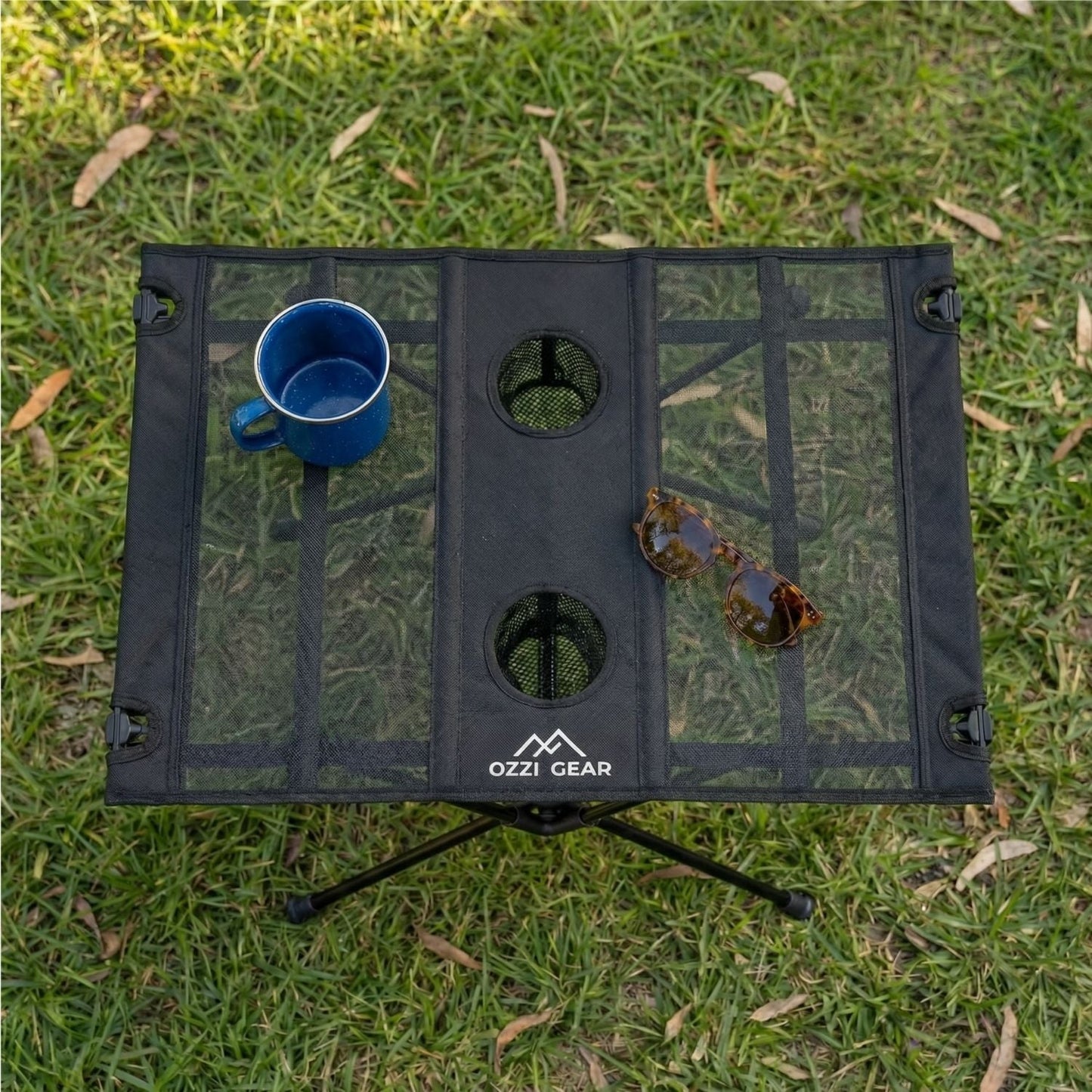 Ozzi Gear Mini Table — Lightweight Folding Camping Side Table
