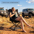 Ozzi Outdoor Lounger — 5-Second Setup, 3kg, 170kg Rated